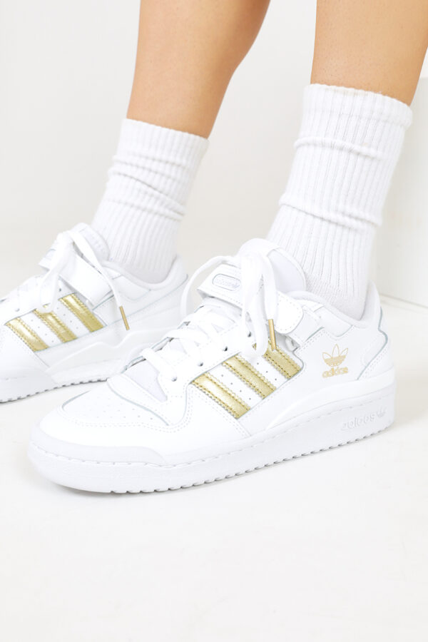 ADIDAS FORUM LOW METALLIC GOLD H05108 - immagine 4