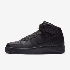 NIKE AIR FORCE 1 MID TRIPLE BLACK DH2933-001