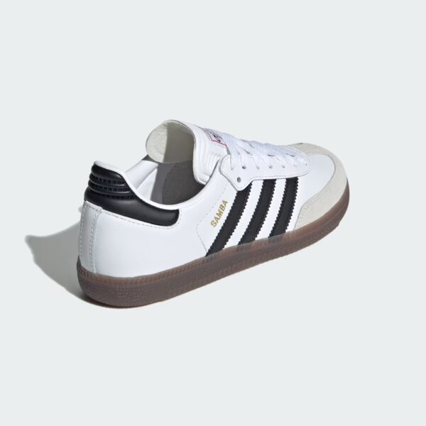 ADIDAS SAMBA J WHITE BLACK GUM IF1944 - immagine 3